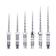 6pcs/pack Dental Retreatment Engine Root Canal NiTi File D1-D3