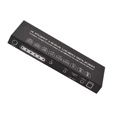 4K 2x2 HDMI Wall Controller Multi Screen Splicing Processor 1x2 1x3 1x4 2x1 3x1 4x1 4 TV Splicing Bo