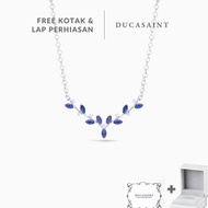 DucaSaint - Blue Branch Necklace | 925 Sterling Silver 18k Gold Plated Hypoallergenic Anti-Rust Neck