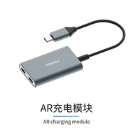 สายชาร์จ Type-C สำหรับแว่น AR Smart Glasses Switch/xreal one/Thunderbird Converter Hub Dock Adapter