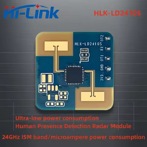Hilink New 24G Human Presence Radar Module HLK-LD2410S HLK-LD2410B HLK-LD2410C HLK-LD2401 HLK-LD2450