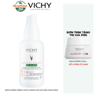 Kem Chống Nắng Vichy Dành Cho Da Dầu Mụn 40ml UV-Clear Anti-Imperfections