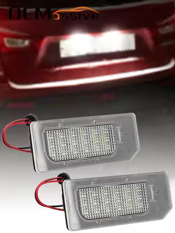License Number Plate Lights Plug And Play For Mitsubishi Outlander Sport ASX RVR 2011-2017 2013 Acce
