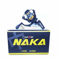 REEL SPINNING KAIZEN NAKA 800 1000 2000 3000 4000 6000 POWER HANDLE - PUSATPANCINGANIKAN