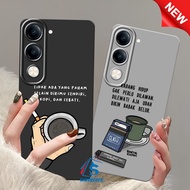 Softcase VIVO Y04 4G 2025 / Y29S 4G 2025 Latest Cool Quotes Motif - Vivo Casing - Vivo Case - Vivo C