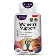 Women’s Support Supplement- Natural Hormone Regulation- Menopause Support Supplement- Estrogen Rich 