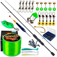 Joran Reel Pancing Set Pancing COD 1.8M Dan Rasio Gear 5.2:1.Reel Pancing Set Lengkap 1Set Joran Set