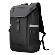 TANGCORLE 30L 17.3 Laptop Backpack for Men, Waterproof Travel College School Bag, Reflective Design 