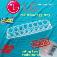 RAK TELUR KULKAS LG EXPRESCOOL 1 PINTU BEKAS