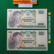 Jual uang kuno Rp500 tahun 1968 seri sudirman - iklan ke4 Murah