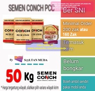 SEMEN CONCH type PCC zak 50kg atau 40 kg.