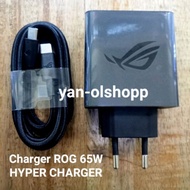 Charger Asus ROG 3/5/6/7 65W Hyper Charger C to C ORI Ready
