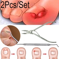 Ingrown Finger Toe Nail Correction Nippers Nail Clipper Cutters Dead Skin Dirt Remover + Paronychia Podiatry Pedicure Nail Tool Shoes Accessories