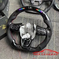 Suitable for KIA KIA Stinger Stinger Stinger GT2 Forged Carbon Fiber Steering Wheel Modified LED Spo