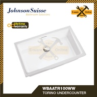 Johnson Suisse Torino Undercounter Basin Ceramic Basin Bathroom Basin Toilet Basin Wash Basin