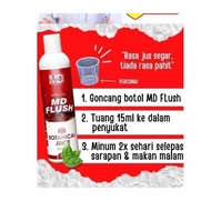 MD Flush Prostate Supplement Drink for bladder control / sakit kencing tidak lawas kesan seawal 7har