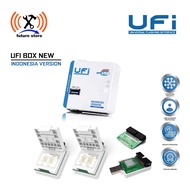 UFI BOX NEW FULLSERT WHITE 2 IN 1 EMMC - UFI BOX SET LANGKAP - Mobile EMMC Repair Service Tool - EMM