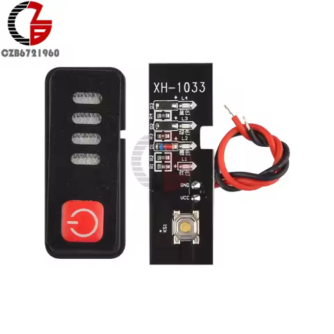 Diymore 5S 18V 21V Electric Drill Screwdriver Battery Capacity Indicator LED Display for 5S1P 5S2P 1