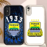 C-37 Persib Black White Casing for Xiaomi Redmi 9A 9T Note 7 poco M4 M3 Pro