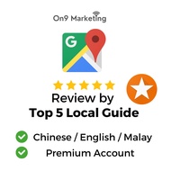 High Level (5) Local Guide Google Maps Review 5 Star Rating for Business Profile Shop Outlet Store