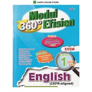 BUKU LATIHAN : MODUL 360 EFISIEN ENGLISH FORM 1 BOOK A & BOOK B KSSM