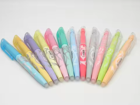 Pilot SW-FL Pastel Light Highlighter Pen 6 Colors Frixion Erasable Pens Japan