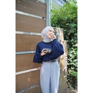 AMORA PLISKET BLOUSE/PLISKET IMPORT PREMIUM