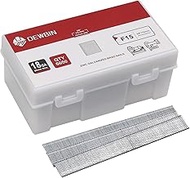 DEWBIN 18 Gauge Brad Nails, 6000 Counts 5/8-inch 18 GA Brad Nails, Galvanized Nails for Nail Gun, Fi