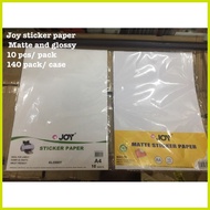 ➵ ✿ ﹍ ╲ Joy Sticker Paper (10 pcs)