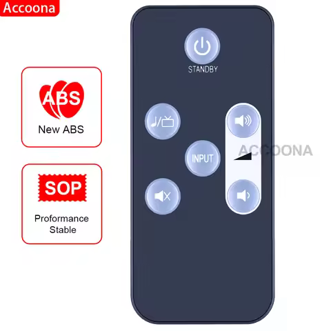 Remote control for Boston Acoustics Soundbar Tvee 10 Tvee 26 Tvee10
