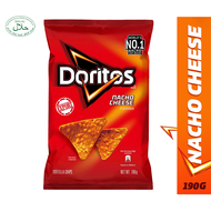 Doritos Tortilla Chips Nacho Cheese 190g / Doritos Tortilla Perisa Keju Nacho 190g