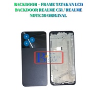 BACKDOOR + BACKDOOR LCD COATING FRAME REALME C51 / REALME NOTE 50 ORIGINAL