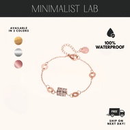 MINIMALIST LAB Titanium Aurelia Roman Bracelet | Gelang Roman Aurelia Titanium