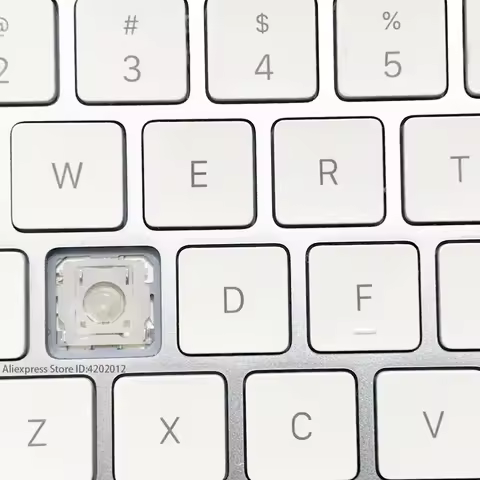Replacement Keyboard Laptop KEY & Clips For Apple Magic Keyboard with Numeric Keypad A1843 MQ052L/A 