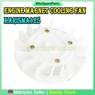 ENGINE MAGNET COOLING FAN MODENAS KARISMA / ACE115 ORIGINAL QUALITY [KIPAS FAN MAGNET PVC KARISMA125