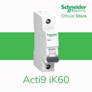 Schneider Electric-Acti9 iC60H 1Pole 63A 10kA B Curve 230V MCB (Miniature Circuit Breaker), A9F83163