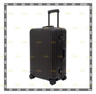 可官網註冊 終身保養 RIMOWA ORIGINAL Check in M Black 92563014 26" 中型托運箱 搵喼More易