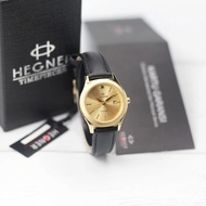 Jam Tangan Couple Hegner 317 Analog Original Tanggal Aktif Tali Kulit