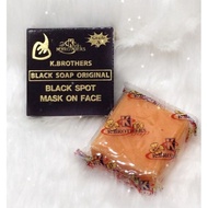 K.Brothers Grade A Black Soap Original 1989(100% Authentic Imported From K.Brothers Soap Thailand)泰国
