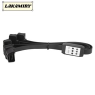 LAKAMIRY OBD2 Extension Cable, ABS Individual Power Switch OBD2 Splitter Cable, 48cm/1.57ft 1 To 3 P