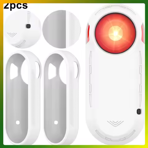 Silicone Light Protect Sleeve Bike Light Cover for Varia RTL515 (White)