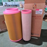 กรองอากาศ แคท CAT E318 /D2GC ตรงรุ่น กรองชมพู 4146AB อะไหล่รถขุด อะไหล่รถแม็คโคร อะไหล่แบคโฮ