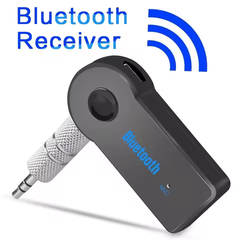 wireless Bluetooth 5.0 receiver 3.5mm jack for car music audio aux A2DP headphone transmitter adapte