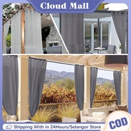 Outdoor Gazebo Curtains Garden Waterproof Curtains