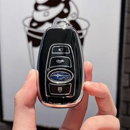 Car Remote Case for Subaru Forester Outback XV WRX BRZ Legacy Key Keychain