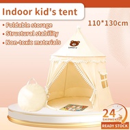 Kids Tent Indoor Dome tent Easy Assemble Outdoor Khemah Kanak2 Budak Large Castle Tent