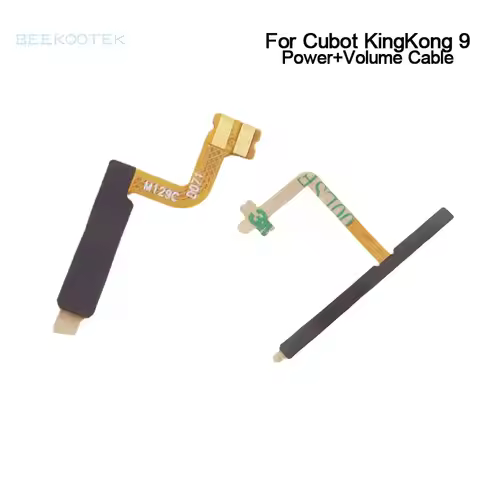 New Original Cubot King Kong 9 Power On/Off Volume FPC Key Up/Down Button Flex Cable FPC Accessories