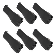 [CAK] 6PCS Two Way Talk Radio Belt Clip For BP 272 Battery Replacement Plastic Intercom Radio Belt C
