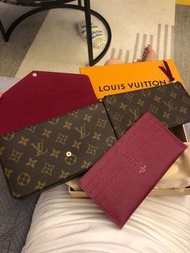 新年價 LV Louis Viutton felicie 三合一  鏈條包