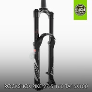 Fork Sepeda Rockshox Pike 27.5 Travel 160 TA15x100 Enduro Estus Cycles